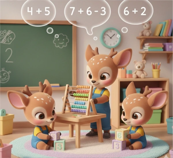 math learning activity for kids at daycare in Nagpur